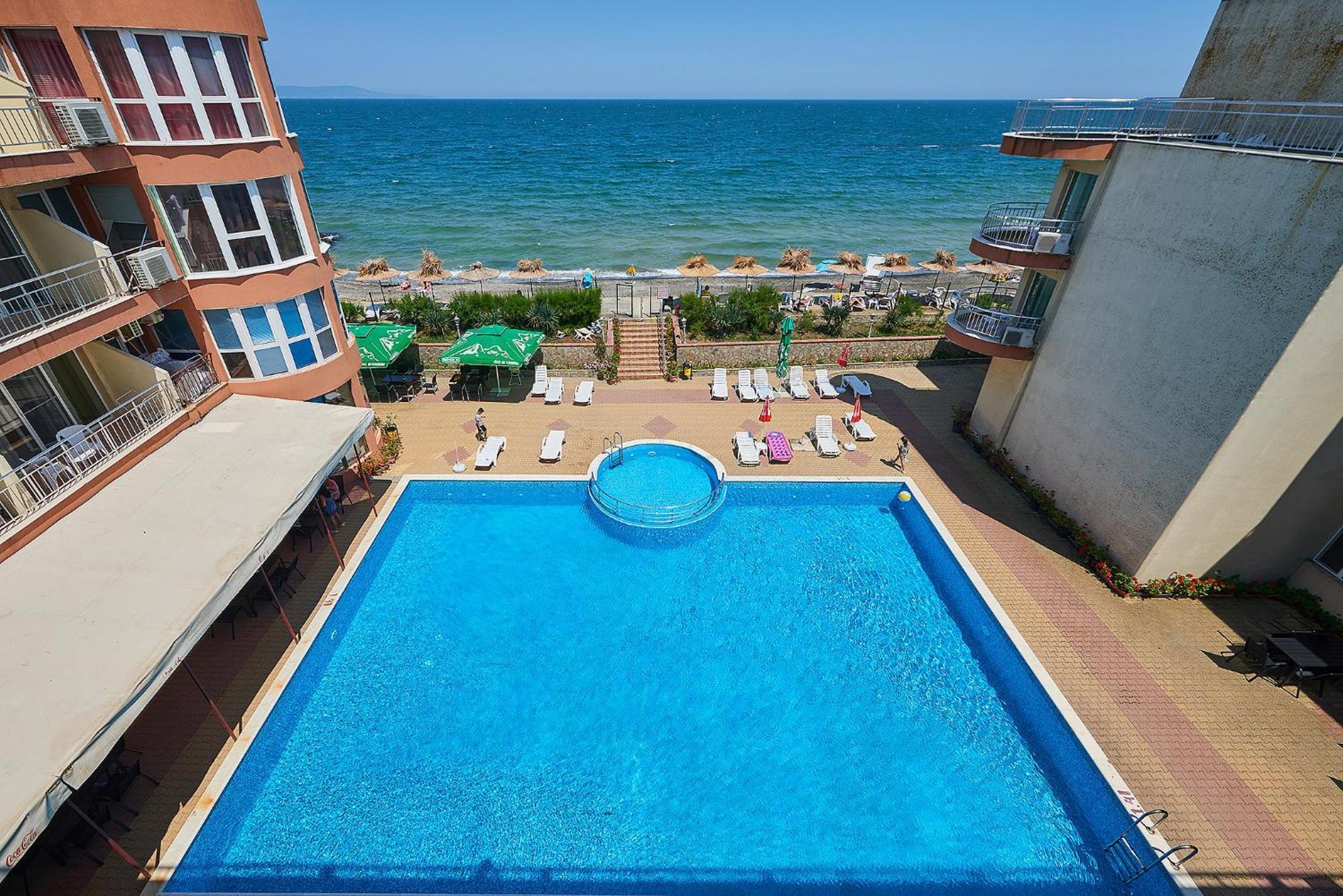 Complex Relax Pomorie All Inclusive Bagian luar foto